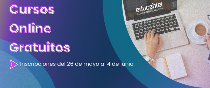 Junio: cursos a distancia por Educantel