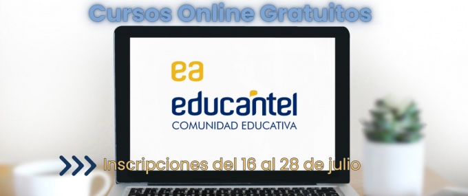 Agosto: cursos a distancia por Educantel