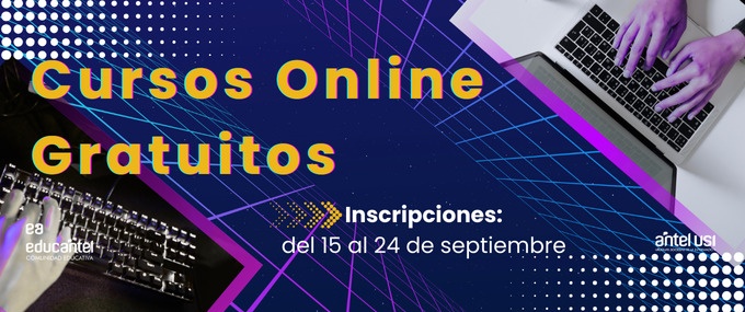 Octubre: cursos a distancia por Educantel