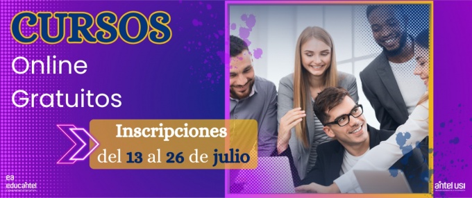 Agosto: cursos a distancia por Educantel