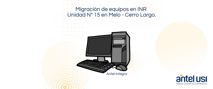 Migración de equipos en INR Unidad N° 15 en Melo