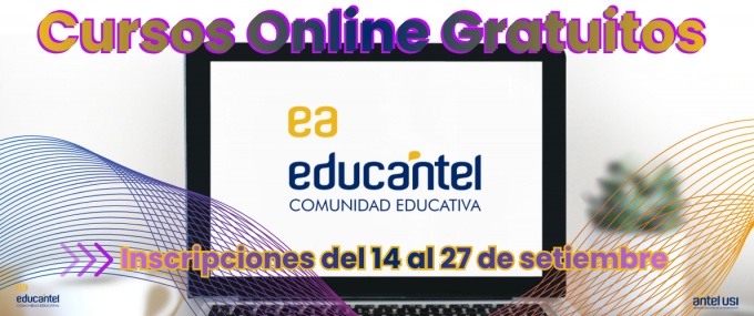 Octubre: cursos a distancia por Educantel