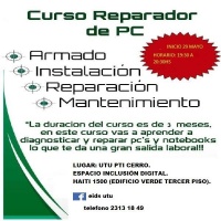 INICIO CURSO DE REPARACIÓN PC EN EID PTI CERRO