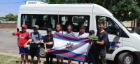 Nuestros alumnos antes de partir.