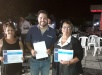 2 de nuestros alumnos de alfabetizacón digital junto con el prof