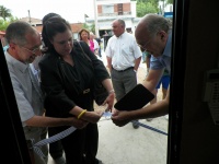 La ceremonia de inauguración.