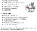 Calendario de inicio de cursos