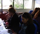 en pleno curso