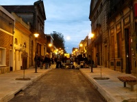 La Semipeatonal "Paseo de las Artes".