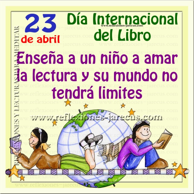 23 De Abril Dia Internacional Del Libro Red Usi