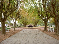 Plaza principal Aiguá