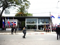 El Centro horas antes de la inauguración.