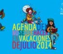 Portada de la agenda de vacaciones