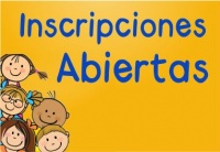 Inscripciones abiertas