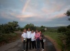 Arcoiris en recorrida por Lavalleja