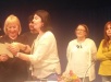 Estela Machado en entrega de diplomas