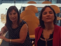 Dra. López y Dra. Rodríguez de Neumología de ASSE
