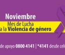 Noviembre, mes de la lucha contra la violencia de género