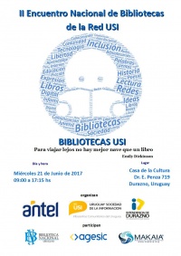 II Encuentro Nacional de Bibliotecas de la Red USI