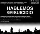 HABLEMOS SOBRE SUICIDIO.