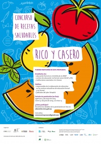 Concurso de Recetas Saludables Rico y Casero.