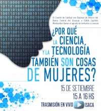 ¿Por qué la ciencia y tecnología también son cosas de mujeres?