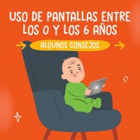 Consejos para el uso de pantallas en menores de 0 a 6 años