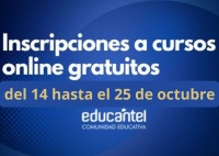 Noviembre: cursos a distancia por Educantel