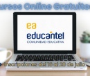 Agosto: cursos a distancia por Educantel