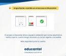 Cambios en el acceso a Educantel