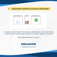 Cambios en el acceso a Educantel
