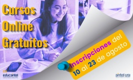 Setiembre: cursos a distancia por Educantel