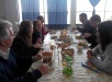 Almuerzo con la subdirectora técnica Psic. Andrea Mangino (CMRF)