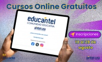 Setiembre: cursos a distancia por Educantel